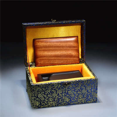 国家非遗/宋式池素砚抄手砚砚台石歙砚手工坑原长方老龙尾山/精品