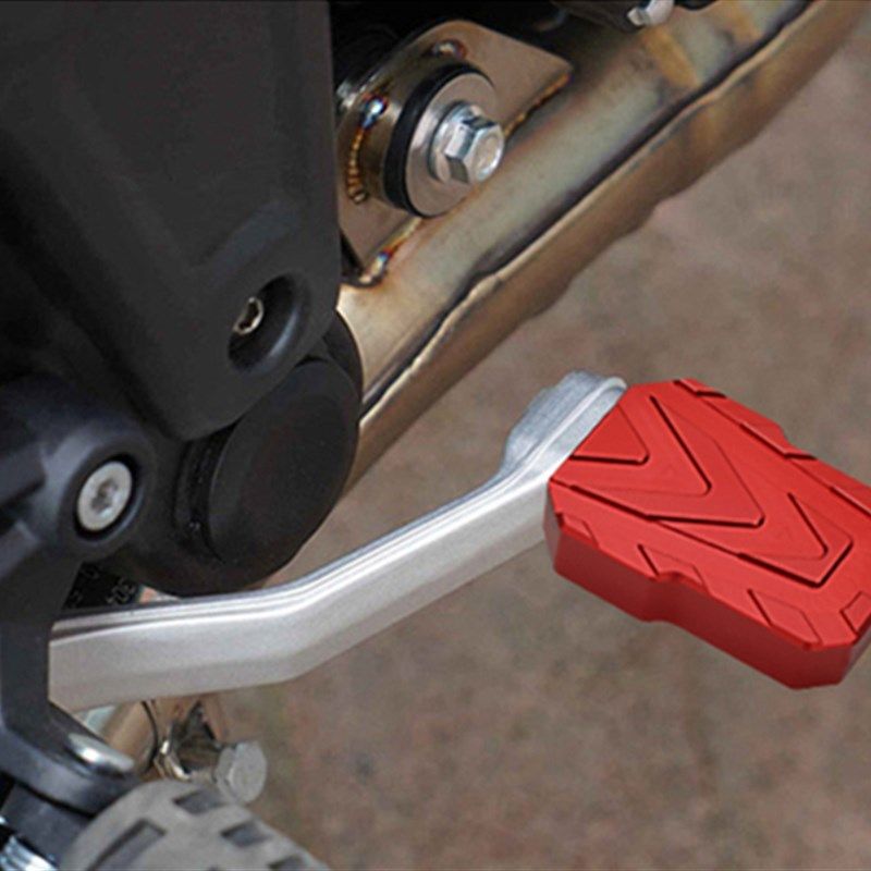 适用隆鑫复古车无极525/500AC刹车踏板防滑后制动脚刹踏改装配件