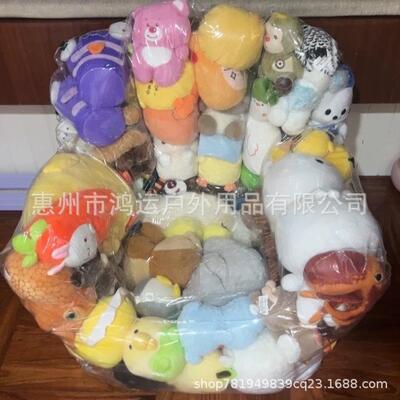 网红透明沙发收纳娃娃沙发拍照摄影沙发玩偶沙发