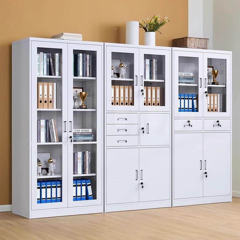 文件柜办公室资凭料档案柜铁皮柜加厚带锁务证JXH-WJG柜储物厂柜