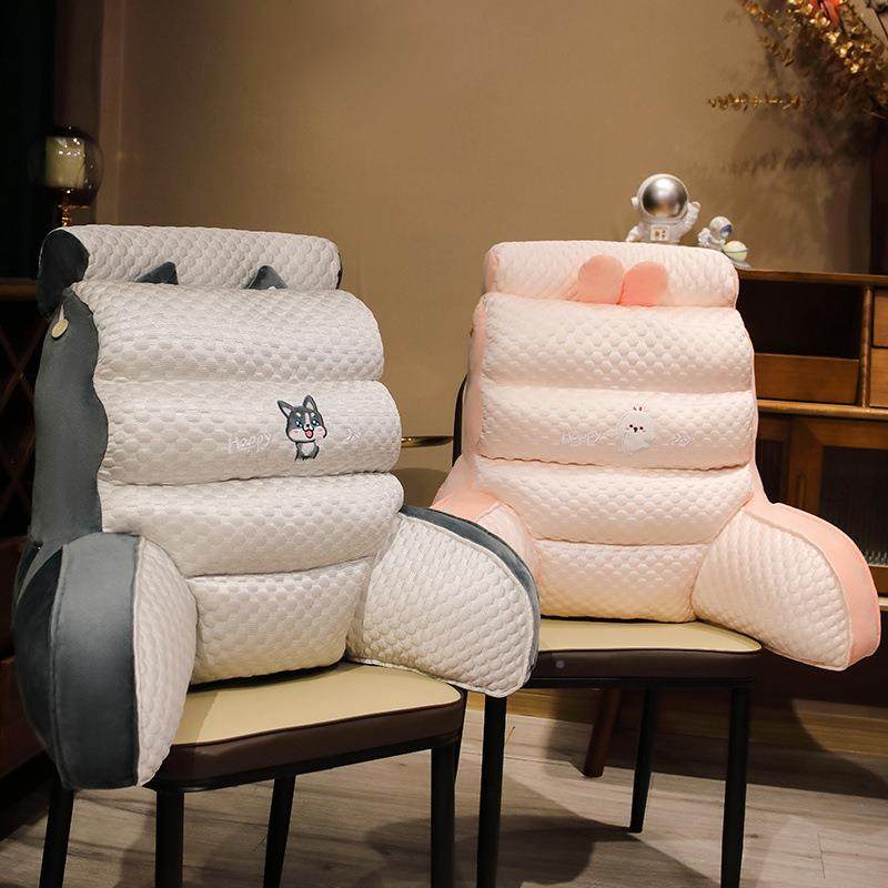 新款躺床上颈软大靠背靠枕孕妇护腰护靠垫冰豆豆加冰包豆加高床头