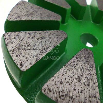 金刚石磨盘Φ83磨盘凝地坪磨块扇机磨形混土ENU金刚石磨块研磨头