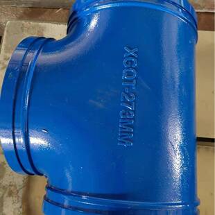 应塑沟槽法兰涂塑管沟槽卡供箍多种型号钢涂塑复合件量大从优