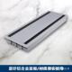 办公穿线线盒双孔面毛649刷过孔盖电桌脑书桌穿线会议桌桌面装 饰
