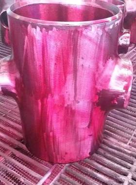 碳钢三DN200压合金高压四通加工不锈钢异径三通焊接无缝冲P通91P5