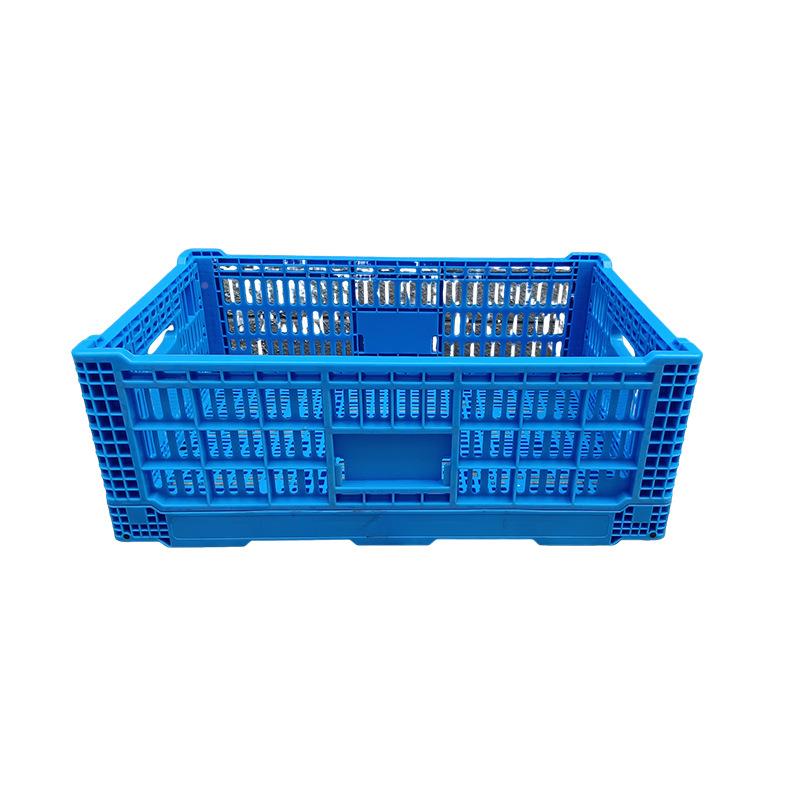 厂家供应塑料菜折箩周转筐折叠周筐转箱物叠流箱水QAB果筐蔬筐折