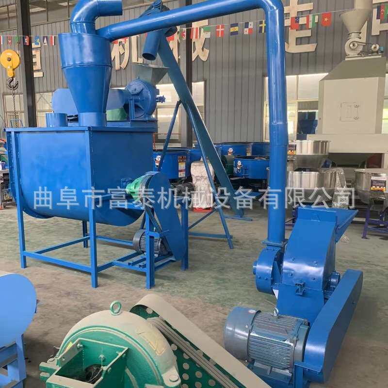 养殖场猪牛育肥料搅拌机大型工业塑料拌料机 不锈钢搅拌机厂家