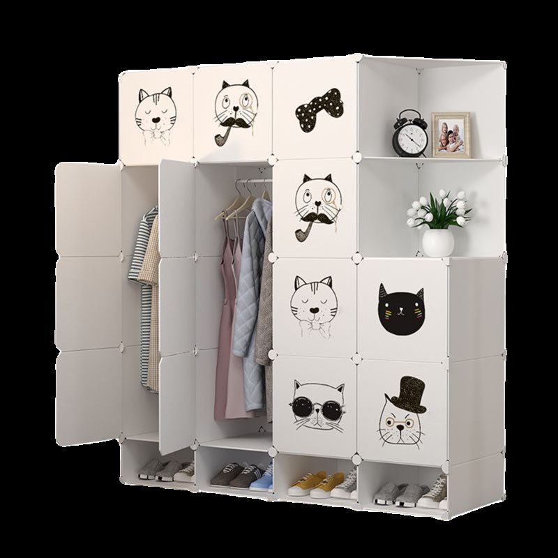 简易收纳柜子塑料加厚储物柜儿童衣服婴儿置物柜抽屉家用宝宝衣柜