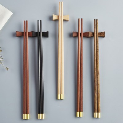 家用中式筷子免费刻字一人一筷区分定制礼品无漆实木防霉快子高档