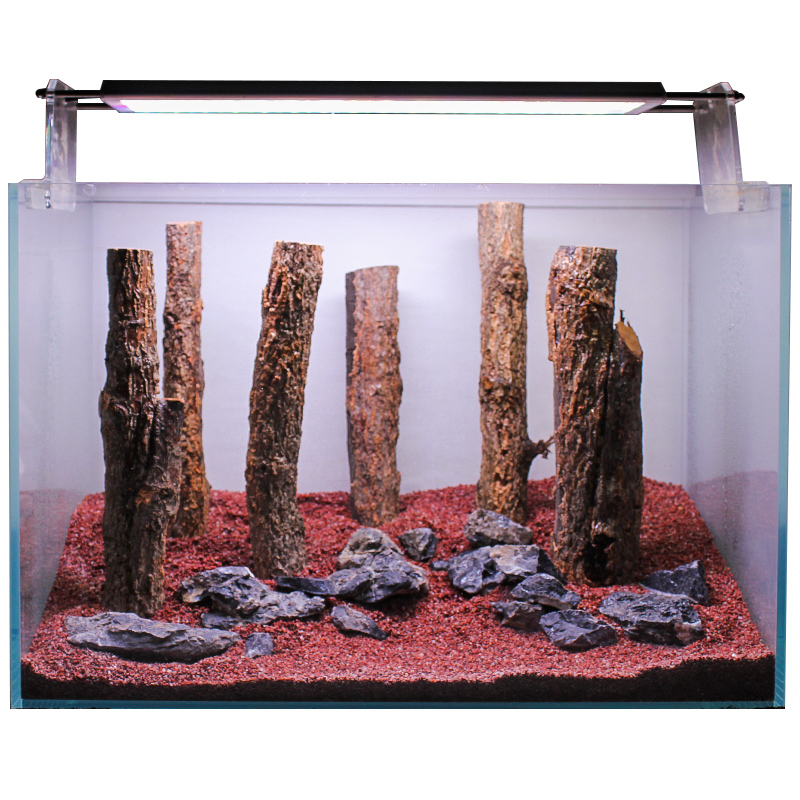 鱼缸造景树森林全套餐沉木树桩香槟木青龙石水族草缸布景骨架成品