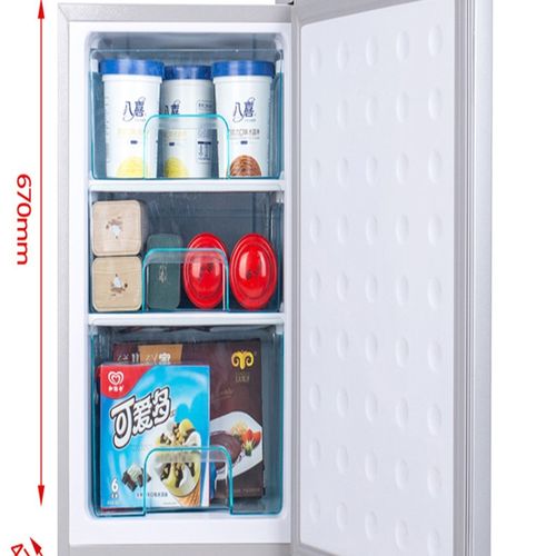 冰柜立式单门单开家用全冷冻全冷藏存母乳茶叶冻肉侧开门小型冰箱