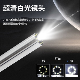 凌凌星1-500倍USB笔式高清数码电子显微镜手机电路板维修放大镜A1