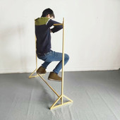 店货架中岛陈列架 组合金女装 北欧简约衣服架子服装 店展示架落地式