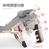 一勋折叠床单人行军床家用办公室午睡椅多功能便携简易午休躺椅