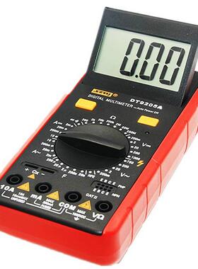 深圳滨江防烧DT9205A数字表DT9208A多用表大屏幕折叠自动关机防