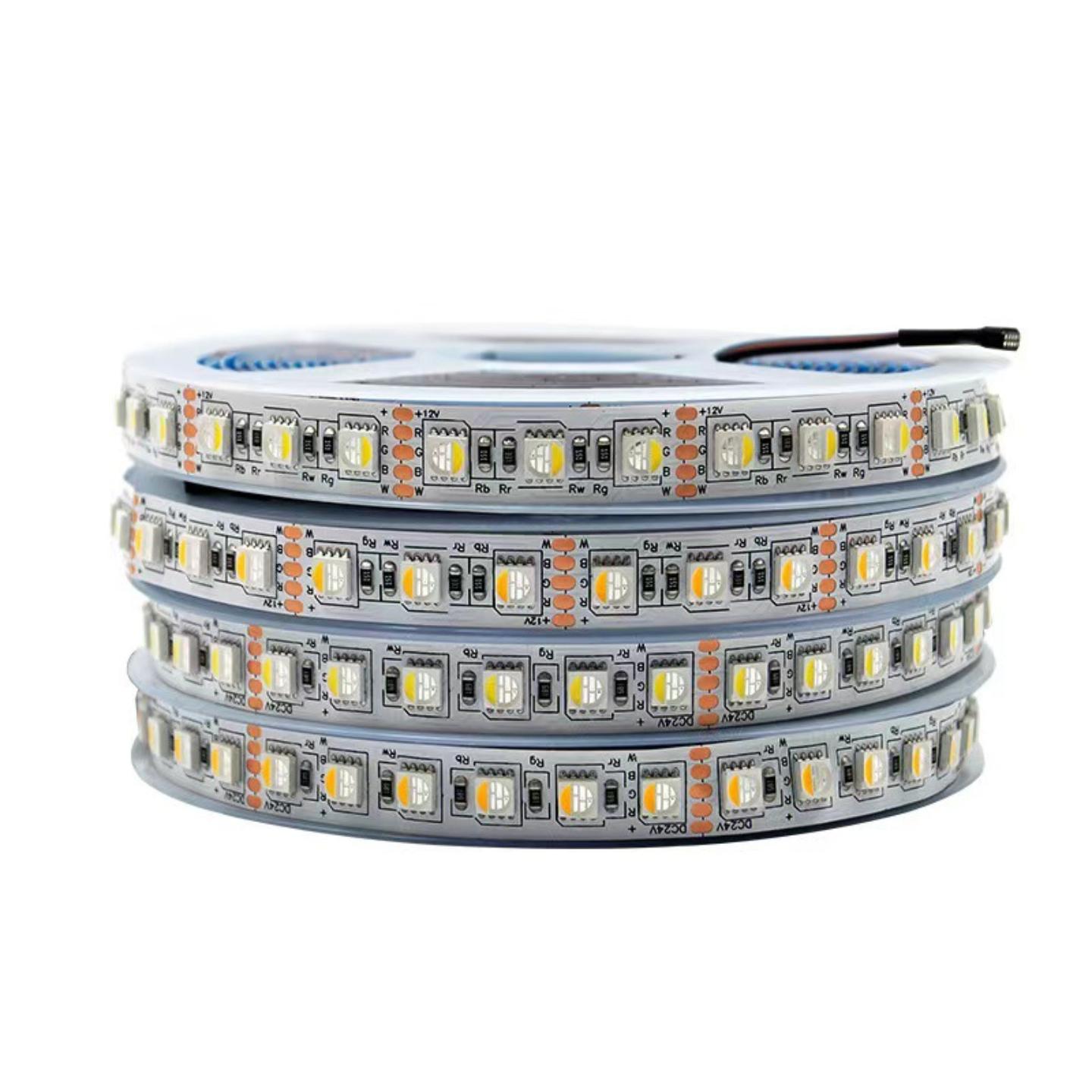 LED灯带505041DC12V/24V60KTV吧台展柜灯灯条家装光RGBW流光图片