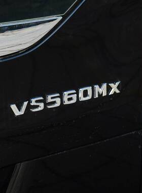 适用于奔驰V级改装VS560MX车标进口劳伦士后尾标识贴VS500L排量标