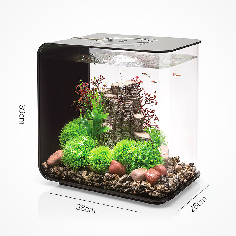 biOrb30L欧式时尚创意水族箱客厅家用小型 亚克力桌面生态鱼缸