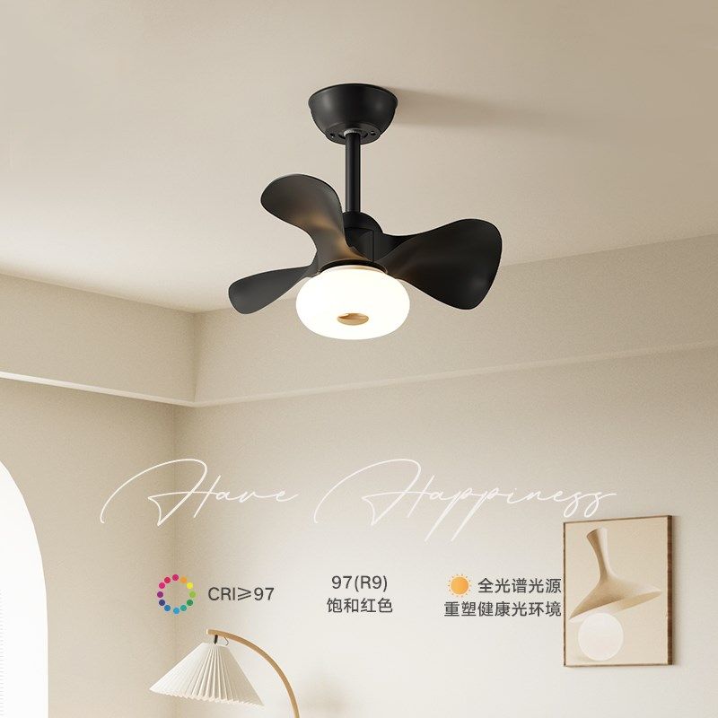 中古风风扇灯卧室灯客厅书房灯餐厅儿童房护眼静音简约法式吸顶灯