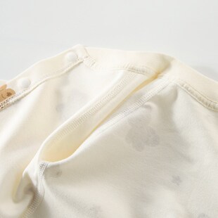 新生婴儿儿衣服连体衣男孩女宝宝秋装贴身秋衣a类纯棉睡衣秋冬季