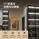 唯乐摩免开槽线条感应灯带厨房衣柜酒柜鞋 橱柜灯led灯条 柜明装