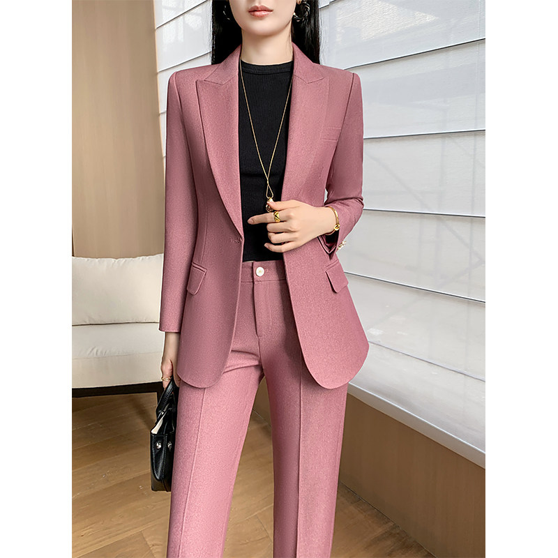 高级感西装套装女2025秋冬季新款职业装正装时尚气质修身西服外套