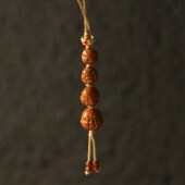 纯手工精工雕刻猴头雕手机钥匙背包挂件猴头把件 喜怒哀乐