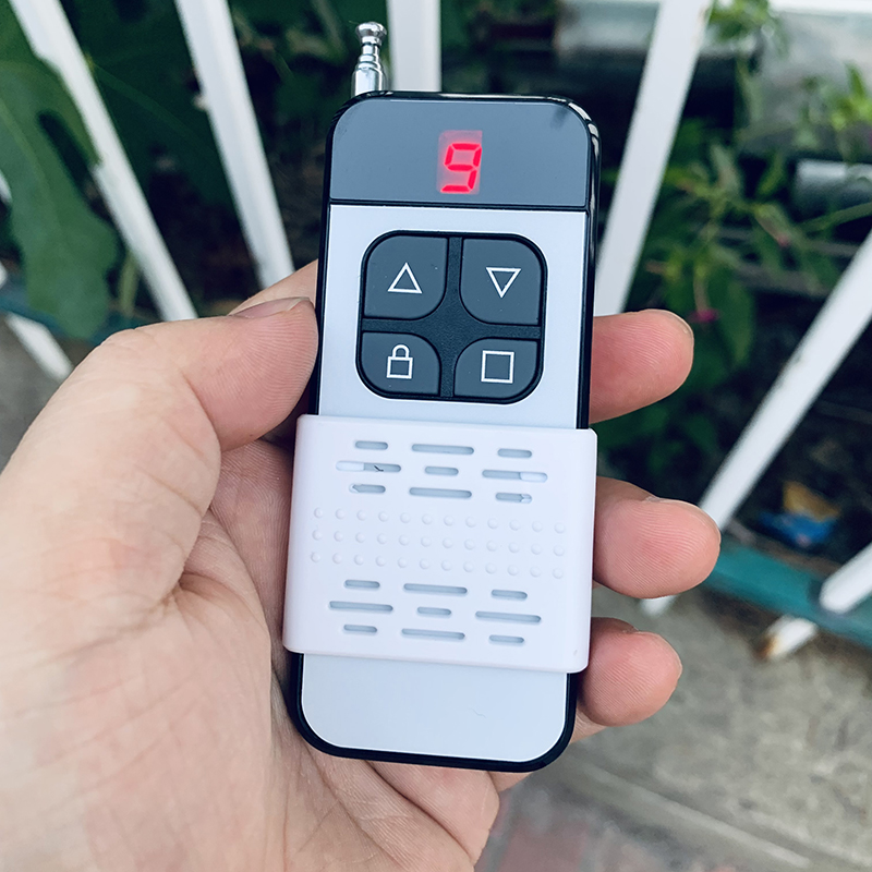 超远距离对拷电动车库门卷帘门卷闸门伸缩门道闸遥控器钥匙433