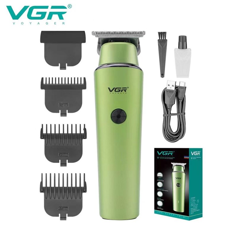 VGR油头雕刻痕字修边电推剪理发器店专用0刀头小推子美发廊发型师
