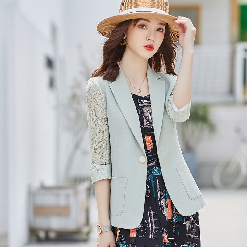 高端法式吊带连衣裙女薄款夏季西装两件套装2024年新款设计感内搭