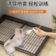 狗厕所抽屉式 狗砂猫砂尿盆便盆托盘 防踩中小型犬大型犬冲水一体式