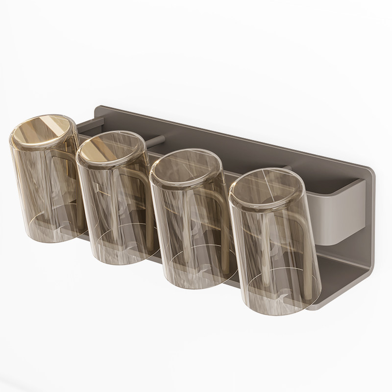 免打孔牙刷架子置物架电动卫生间挂架浴室漱口杯牙杯架牙缸挂墙式,家庭/个人清洁工具,牙刷架/牙具座,淘宝优惠券,粉丝福利购,淘宝优惠卷