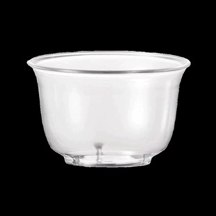 耐高温一次性功夫茶杯小号酒水杯加厚硬塑料喝茶饮茶水杯子航空杯