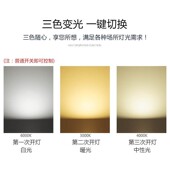 led筒灯12公分嵌入式 天花灯5W12W15W20W30W洞灯高亮射灯三色变光