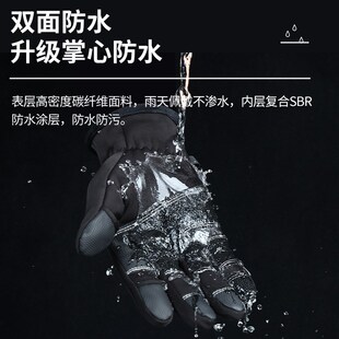 摄影师专用手套冬季摄影保暖防寒登山单反相机触屏露指无人机手套