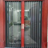 杭州市可上门测量安装 金刚网折叠纱窗纱门金刚纱窗网防蚊纱窗