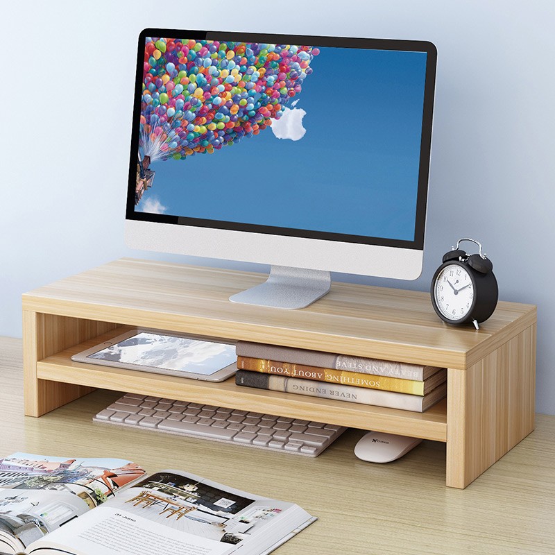 电脑增高架办公室桌面置物架显示器拖架屏幕底座支架台式电脑架子