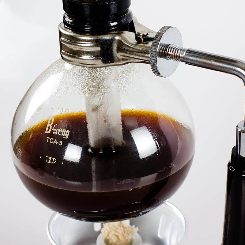 人份虹吸壶3用啡无品牌/虹吸式咖啡壶套装玻璃咖家啡器具手动煮咖