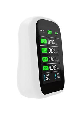 81空O气质量检测仪PQBNM2.5二氧化碳TVC甲醛H感CHO监测仪合NDIR传