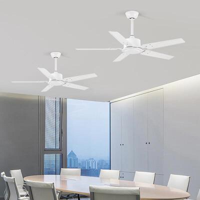 复古业吊扇扇大风力餐厅客厅风台42-FXB65走廊无灯吊扇电风扇中阳