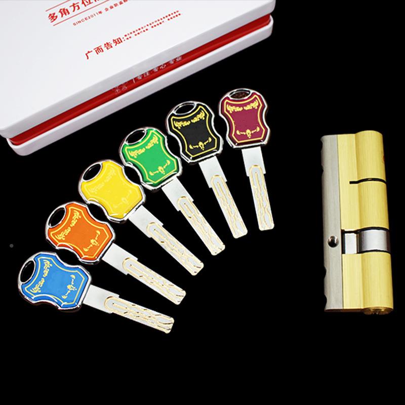 2叶片防ok811【盗门锡防暴C级锁芯4厂家门直防供防盗锁芯