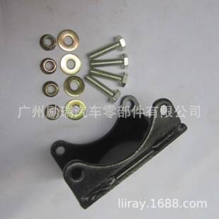 汽864车空调508缩定机架改装固调整架加支厚钢板5H压14冷气泵