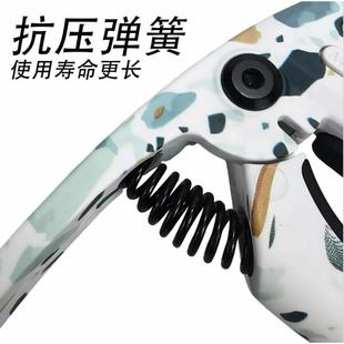 彩屏吉他变彩调夹尤CUQ克里里小提琴贝斯他调音吉器可充电屏调音