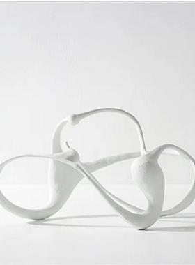 代简约卧几何造型金属家摆件客厅室玄188关酒店电视柜软装居现装