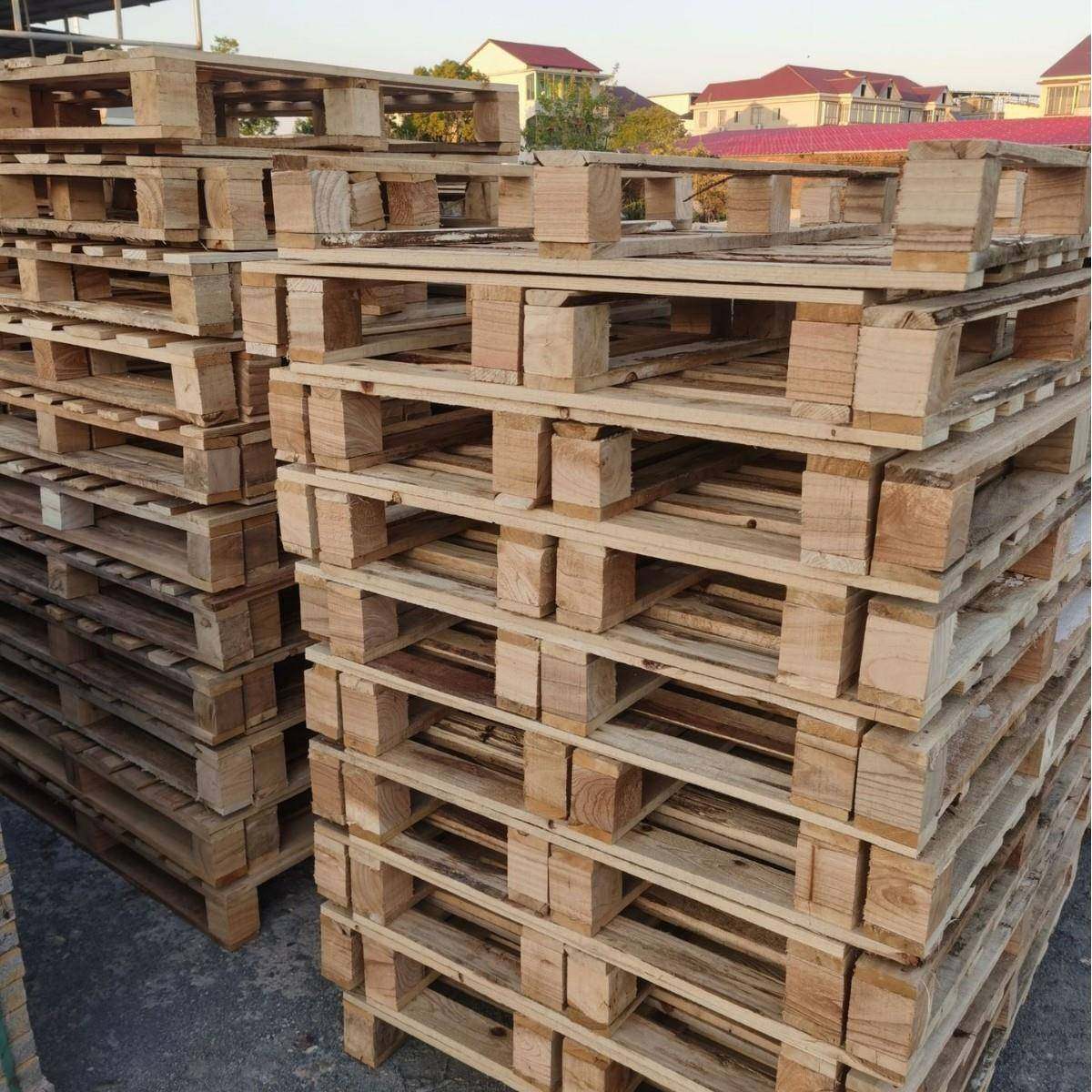 木托盘货叉ZVH物托盘进木质车垫仓板物木流垫板实木四向进叉四面