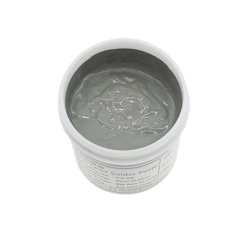 有铅锡膏Sn62Pb36A2焊膏SMT锡无强膏QFNg爬锡好活性焊点光亮锡珠