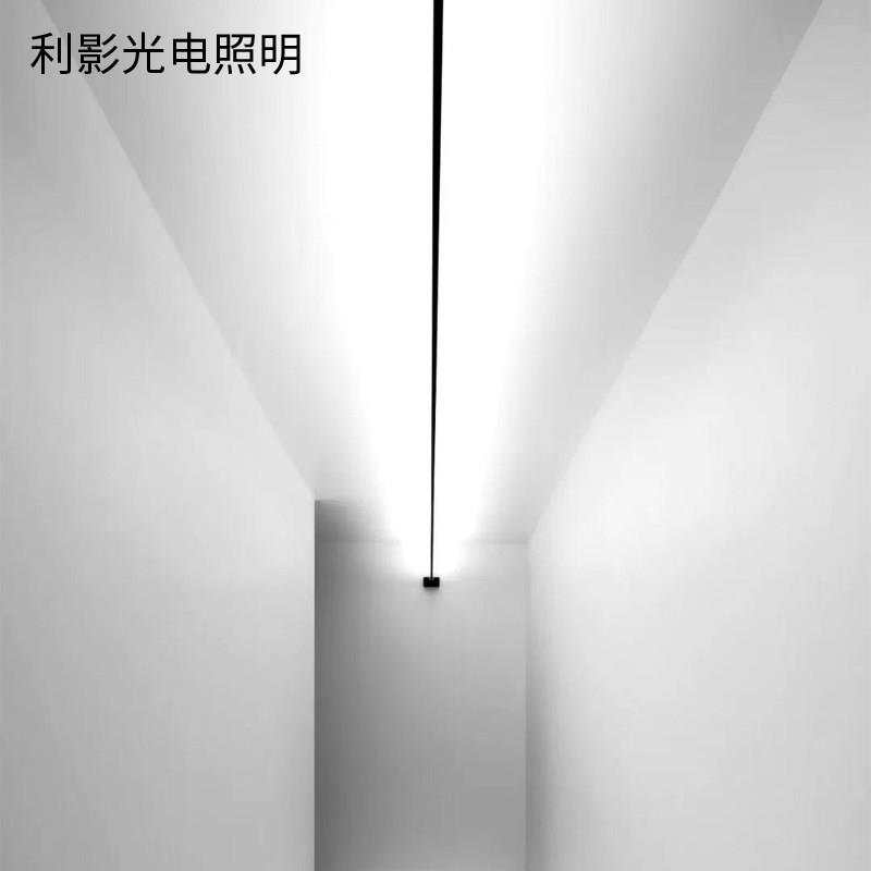 天际线led线性灯线条灯过道网红灯创意客厅设计师钢带灯防眩光