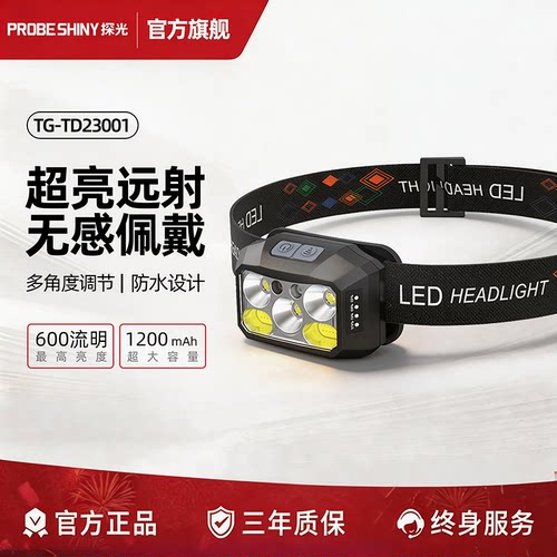 2026新款强光超亮钓鱼头灯