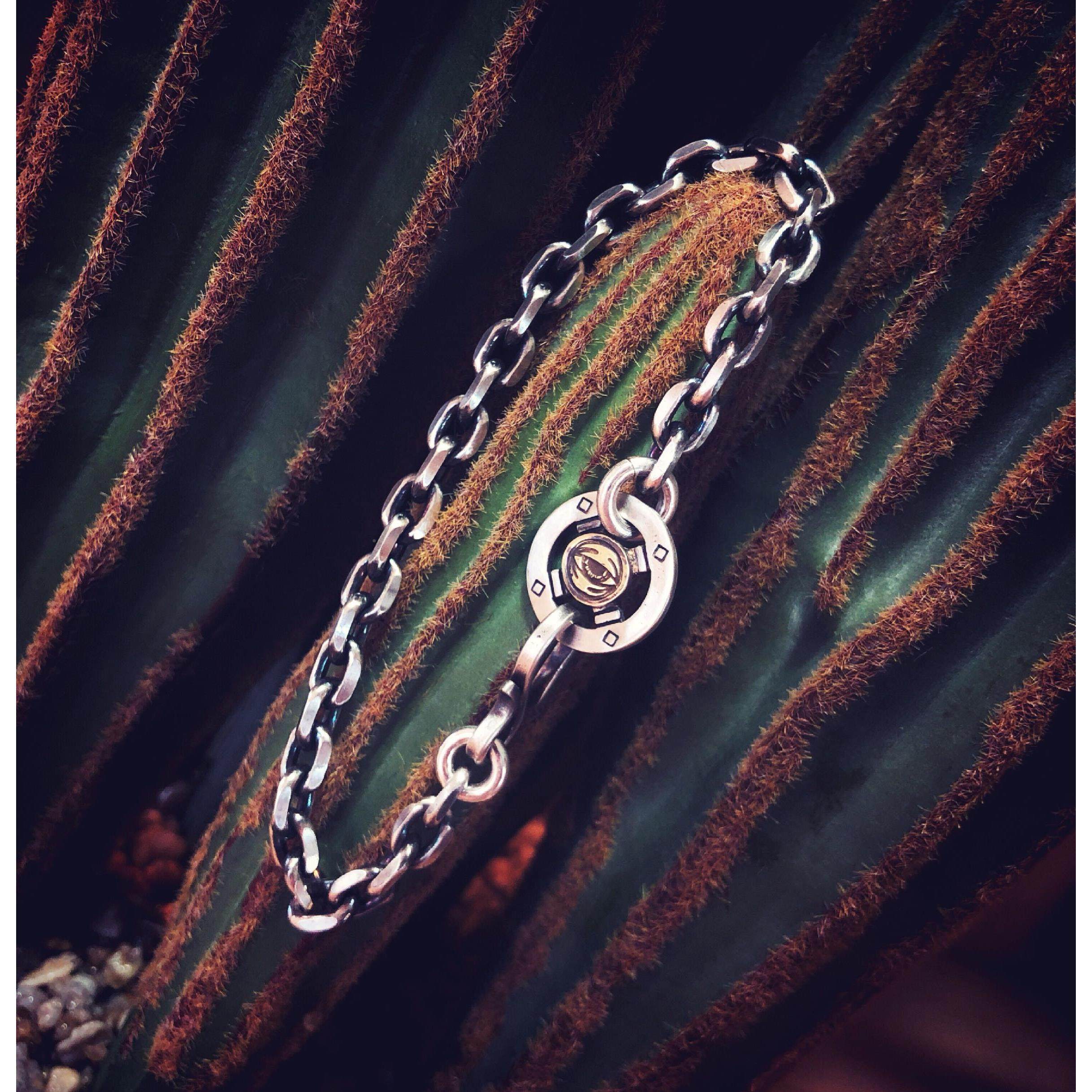 LousS之tudio无相眼十字轮6mm银铰手炼AOUt基础款搭配錬