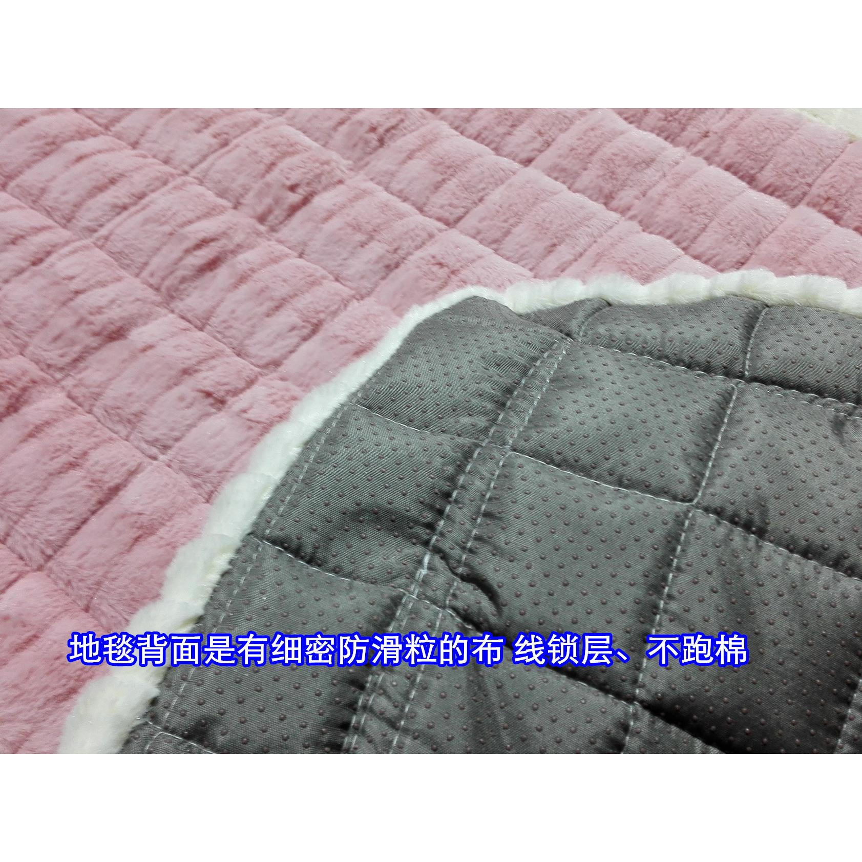 毛绒毯长卧室方形进地门垫玄垫床边木地板脚踩小垫小关方地毯YBH